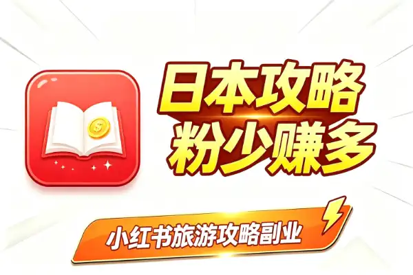 小红书2500粉变现26万？旅游攻略还能这么玩