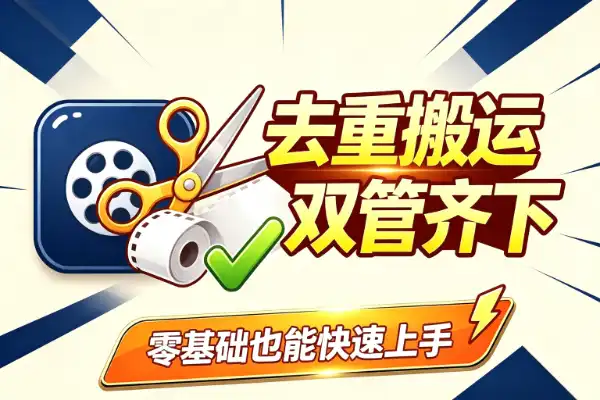 短视频去重搬运新玩法:大佬手法+CR工具,模板直接套