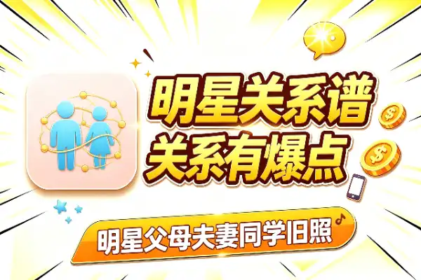 怀旧贴图新思路：明星关系图谱